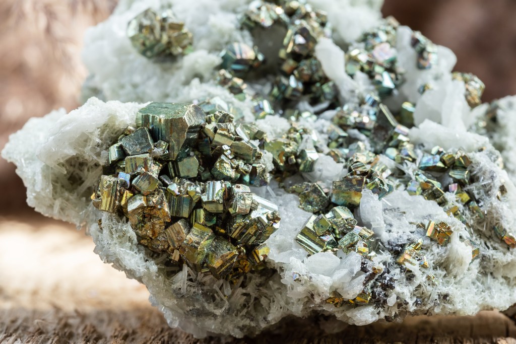 pyrite crystal