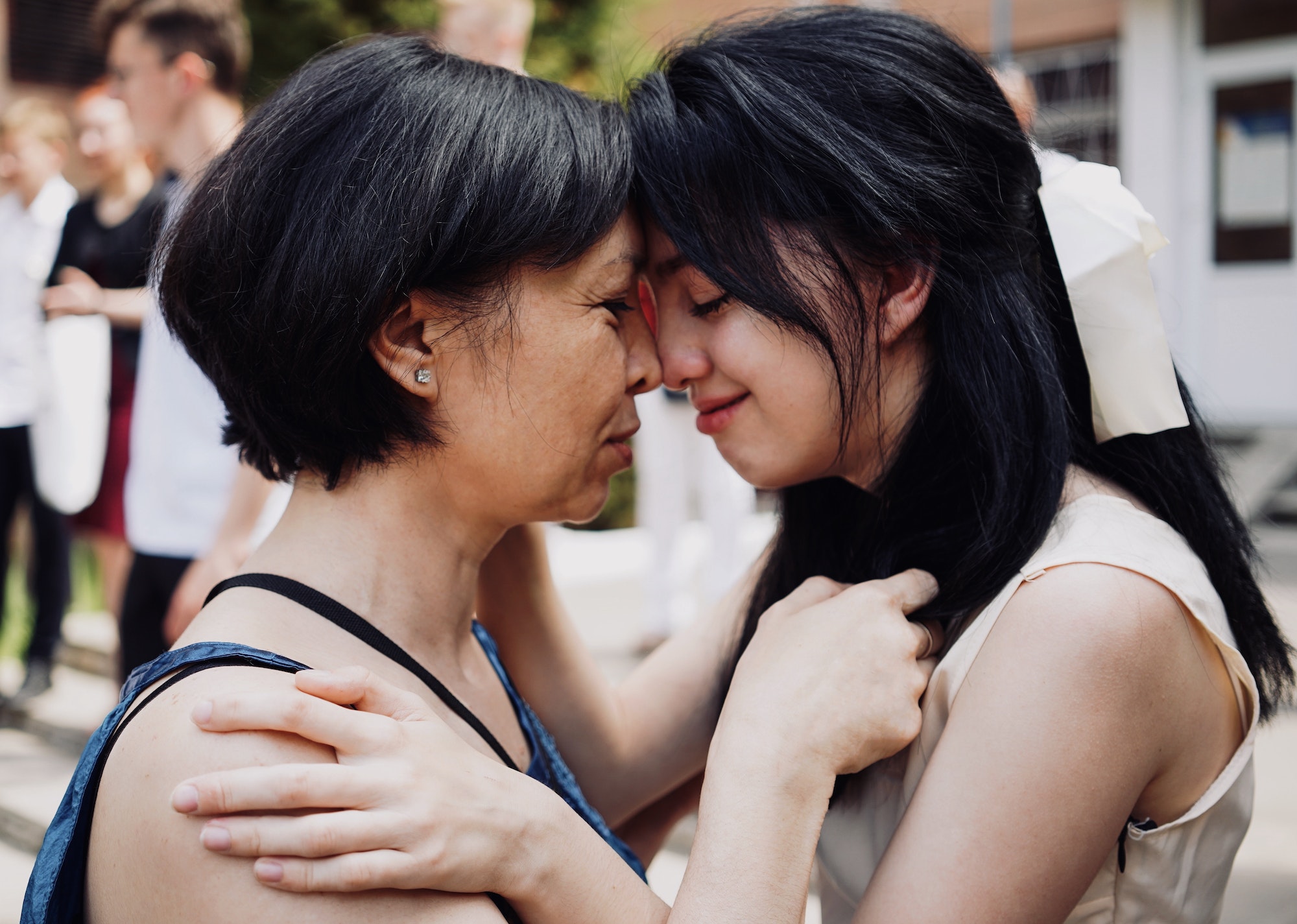 Mom and teen daughter healing ancestral trauma and generational trauma
